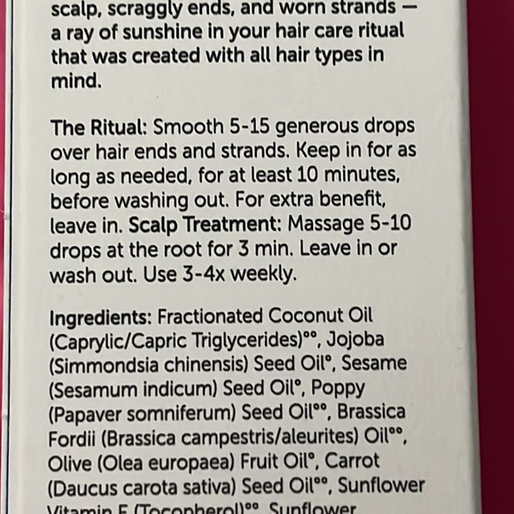 Earth Harbor Sunstone hair revive elixir NIB - Picture 3 of 7